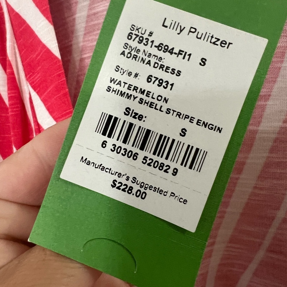 Lilly Pulitzer Adrina Maxi Wrap Dress - Size S - NWT - Picture 4 of 8